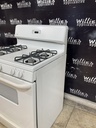 Ge Used Natural Gas Stove 30inches (White) 