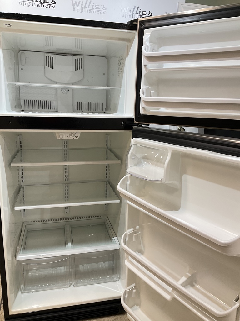 Frigidaire Used Refrigerator Top and Bottom 30x66 (Stainless Steel) 