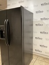 Ge Used Refrigerator Side by Side 32x67 (Black) 