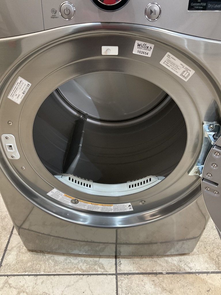 Lg Used Natural Gas Dryer 27inches (Grey) 