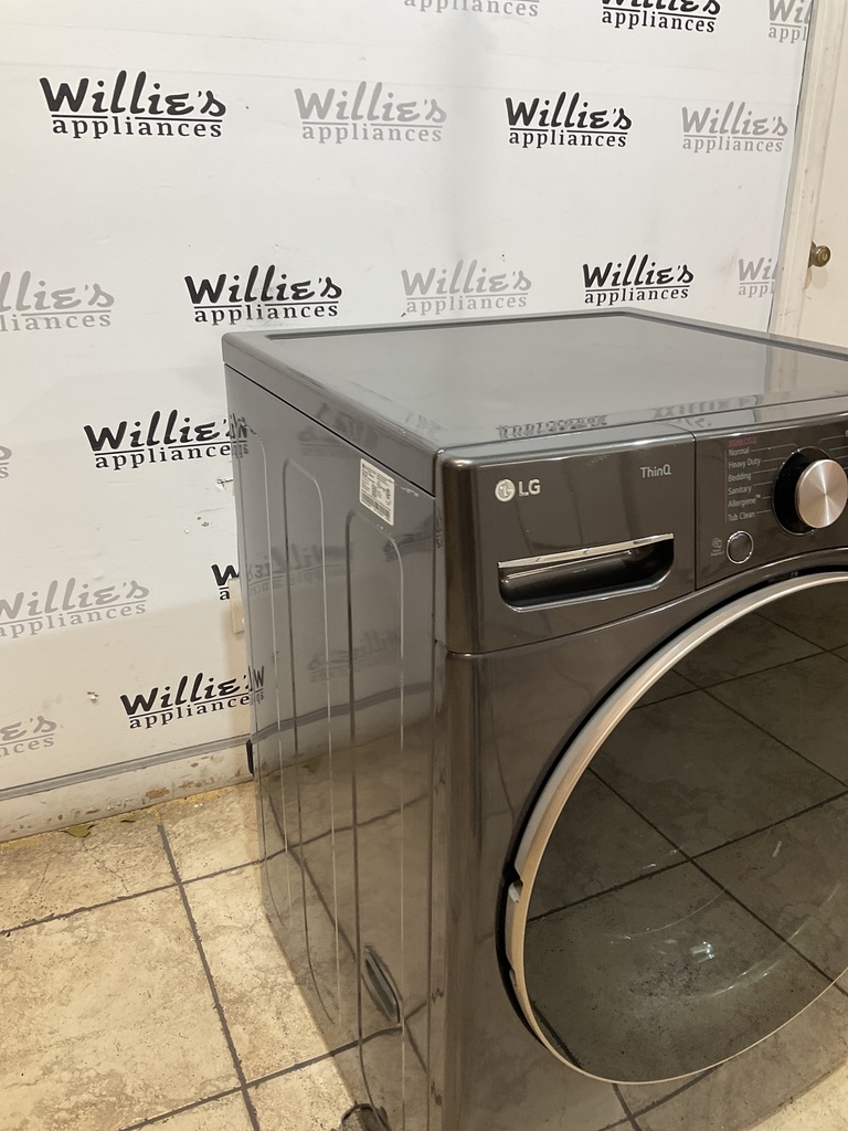 Lg Used Washer Front-load 27inches (Black) 