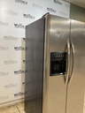 Frigidaire Used Refrigerator Side by Side 33 1/2” x 69” (Stainless Steel) 