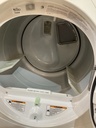 Whirlpool Used Electric Dryer 220volts (30 AMP) 27inches {no cord} (White) 