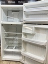 Ge Used Refrigerator Top and Bottom 28x67 (White) 