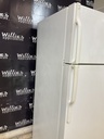 Ge Used Refrigerator Top and Bottom 28x67 (White) 