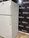 Ge Used Refrigerator Top and Bottom 28x64 (White) 