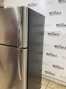 Frigidaire Used Refrigerator Top and Bottom 30x66 (Stainless Steel) 
