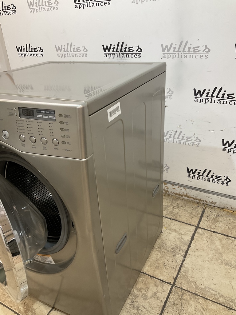 Lg Used Washer Front-load 27inches (Titanium ) 