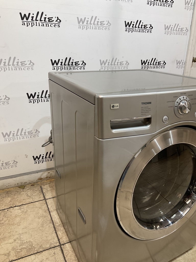 Lg Used Washer Front-load 27inches (Titanium ) 
