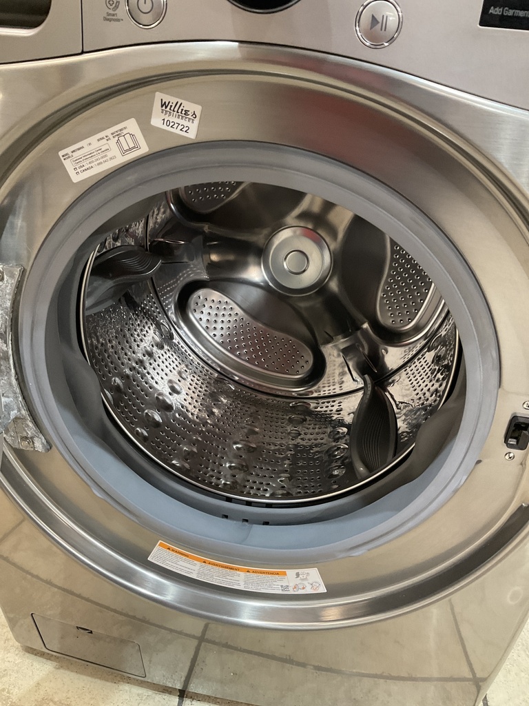 Lg Used Washer Front-load 27inches (Grey) 