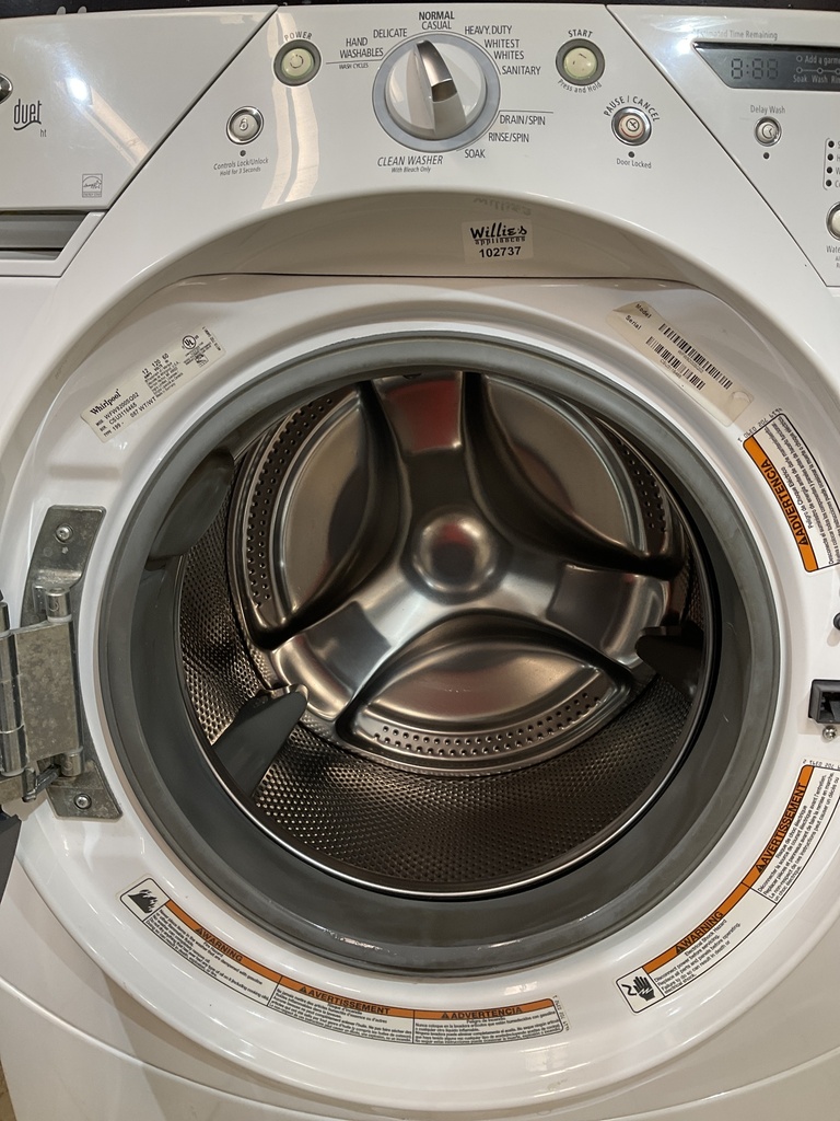 Whirlpool Used Washer Front-load 27inches (White) 