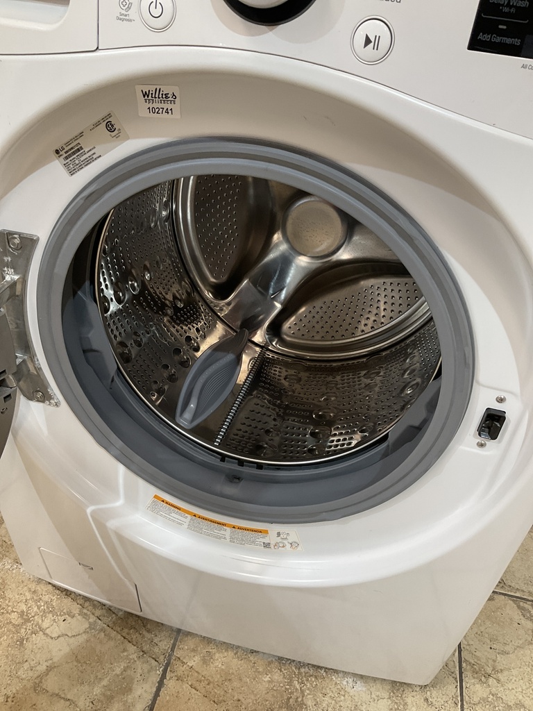 Lg Used Washer Front-load 27inches (White) 