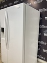 Whirlpool Used Refrigerator Side by Side 33x65 1/2” (White)
