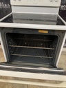 Frigidaire Used Electric Stove 220volts (40/50 AMP) 30inches {3 prong} (White) 