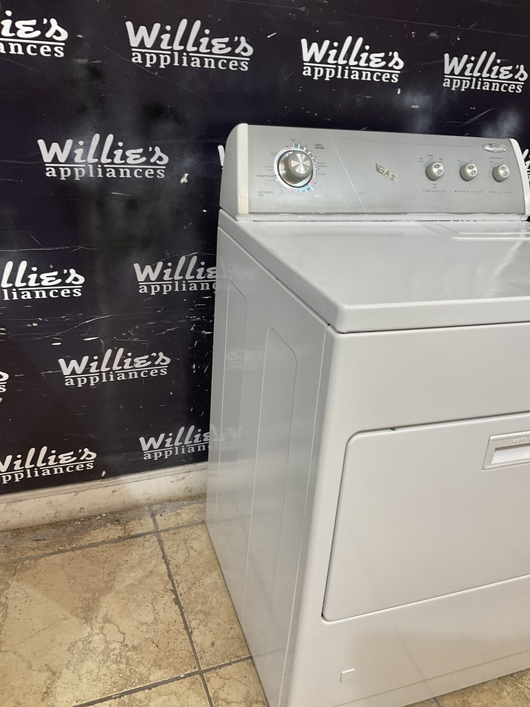 Whirlpool Used Natural Gas Dryer 29inches (White)