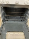 Ge Used Natural Gas Stove 30inches (White) 