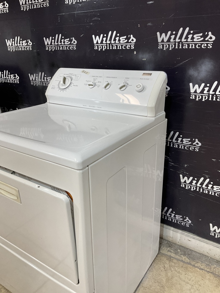 Kenmore Used Natural Gas Dryer  27inches (White) 