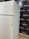 Ge Used Refrigerator Top and Bottom 28x67 (White) 