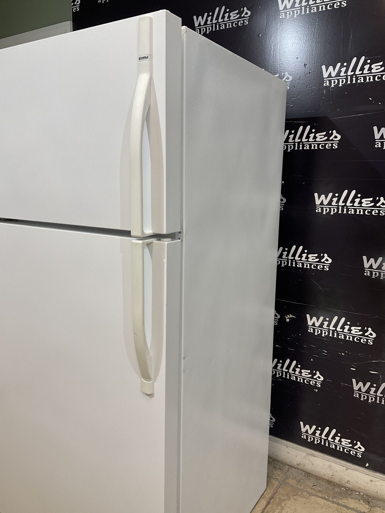 Kenmore Used Refrigerator Top and Bottom 30x66 (White) 