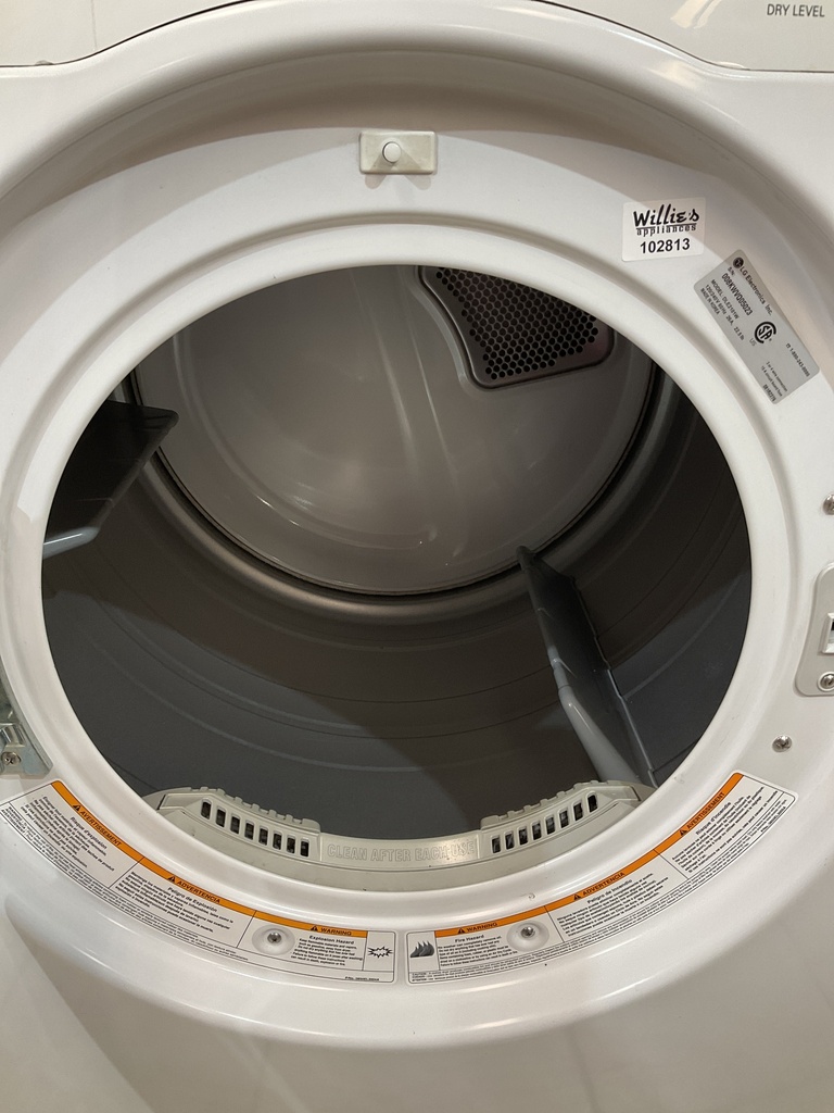 Lg Used Electric Set Washer/Dryer Front-load 27/27inches {4 prong}  (White) 