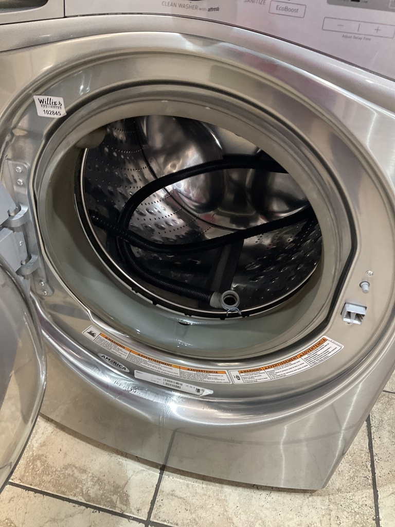 Whirlpool Used Washer Front-load 27inches (Grey) 