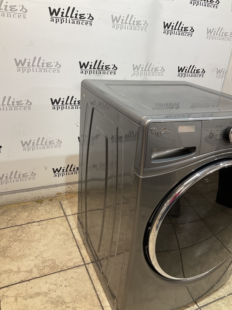 Whirlpool Used Washer Front-load 27inches (Grey) 