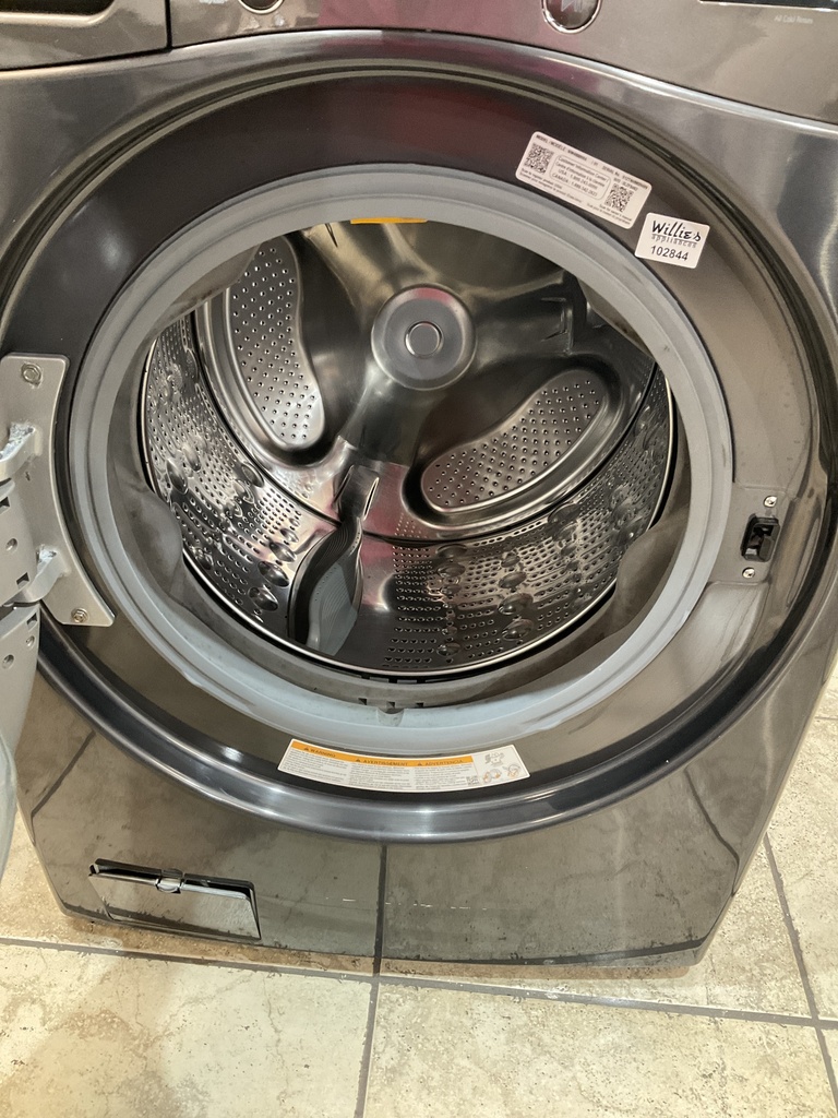 Lg Used Washer Front-load 27inches (Dark Grey) 