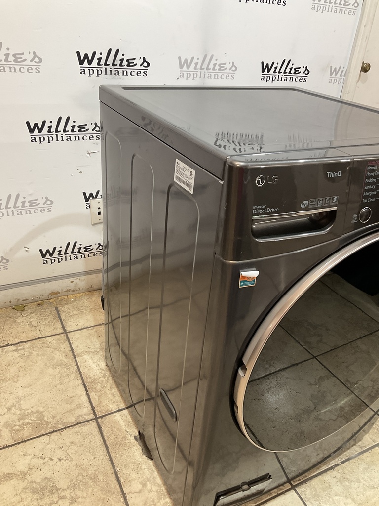 Lg Used Washer Front-load 27inches (Dark Grey) 