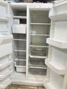 Whirlpool Used Refrigerator Side by Side 36x69 1/2” (White) 