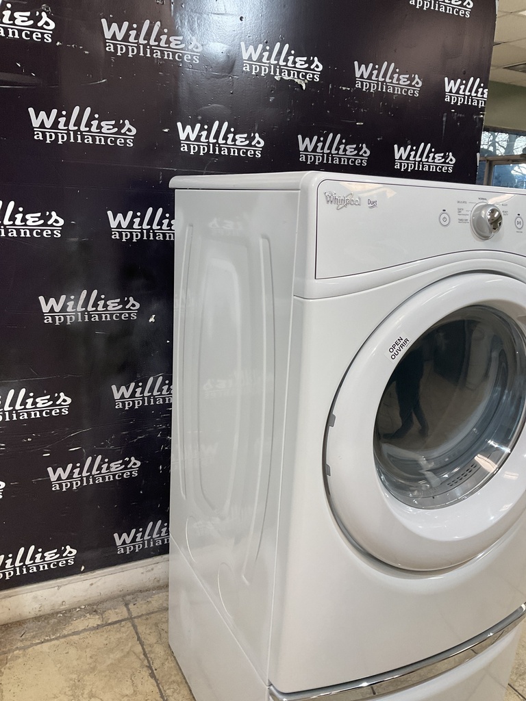 Whirlpool Used Natural Gas Dryer 27inches (White)