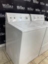 Kenmore Used Electric Set Washer/Dryer 220volts (30 AMP) 27inches {no cord} (White) 