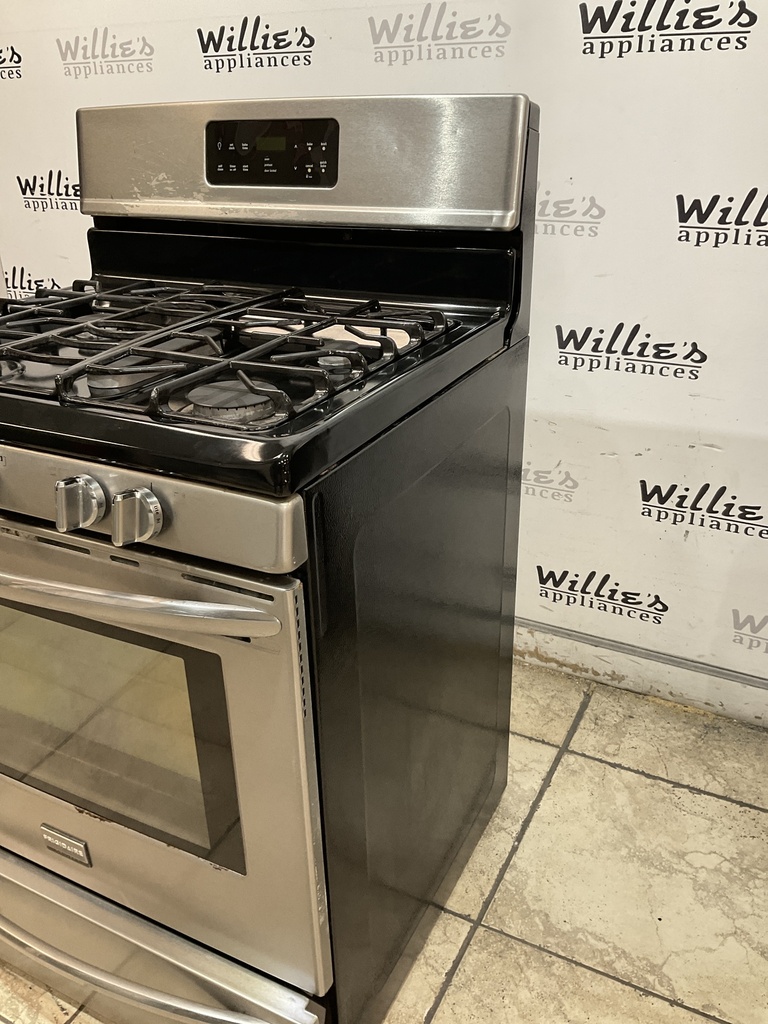 Frigidaire Used Natural Gas Stove 30inches (Stainless Steel) 