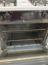 Hotpoint Used Natural Gas Stove 30inches (White/Black)