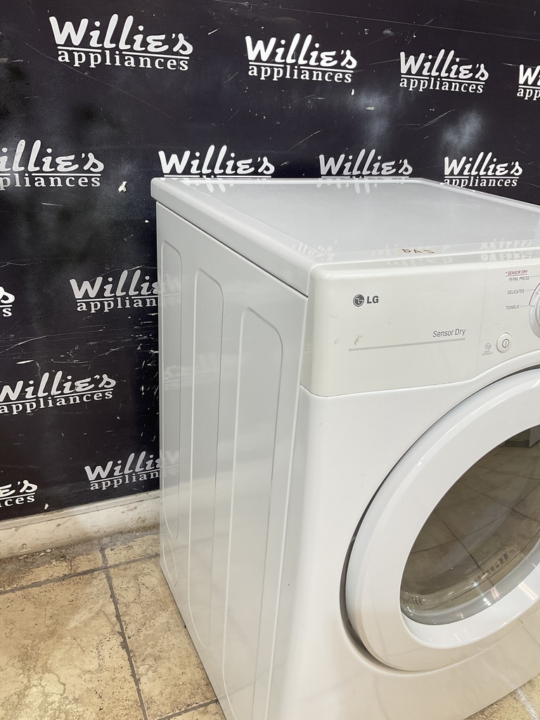 Lg Used Natural Gas Dryer 27inches (White)