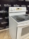 Whirlpool Used Electric Stove 220volts (40/50 AMP) 30inches {3 prong} (White) 
