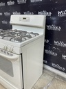 Ge Used Natural Gas Stove 30inches (Bisque) 
