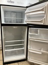 Frigidaire Used Refrigerator Top and Bottom 30x66 (Black Stainless) 
