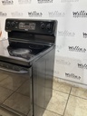 Ge Used Electric Stove 220volts (40/50 AMP) 30inches {3 prong} (Black) 