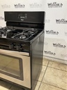 Whirlpool Used Natural Gas Stove 30inches (Stainless Steel) 