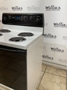 Whirlpool Used Electric Stove 220volts (40/50 AMP) 30inches {3 prong} (White/Black) 