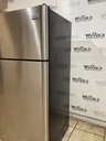 Frigidaire Used Refrigerator Top and Bottom 30x66” (Stainless Steel) 