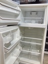 Frigidaire Used Refrigerator Top and Bottom 30x66 (White) 