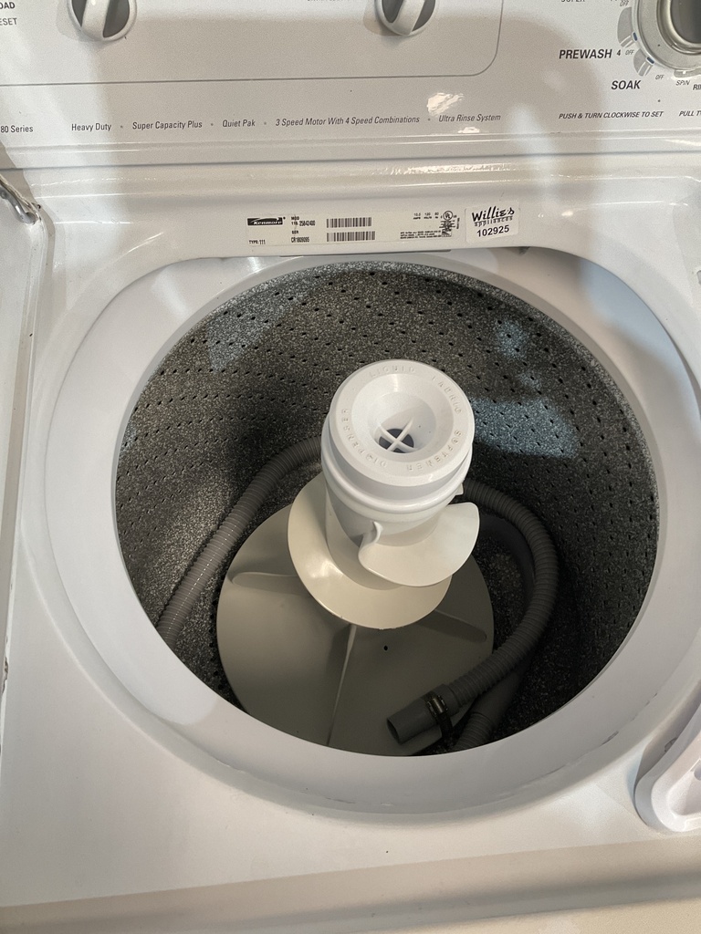 Kenmore Used Washer Top-load 27inches (White) 