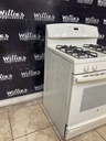 Ge Used Natural Gas Stove 30inches (Bisque) 