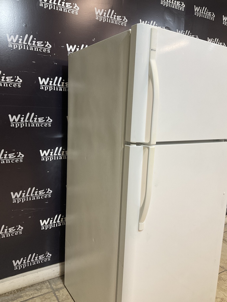 Kenmore Used Refrigerator Top and Bottom 30x66 (White) 