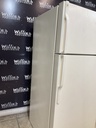 Ge Used Refrigerator Top and Bottom 28x67 1/2” (Bisque) 