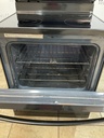 Whirlpool Used Electric Stove 220 volts (40/50 AMP) 30inches {no cord} (Black) 