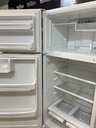 Ge Used Refrigerator Top and Bottom 28x64 1/2” (White) 