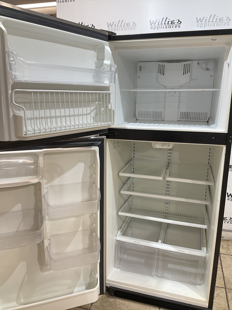 Frigidaire Used Refrigerator Top and Bottom 30x68 1/2. (stainless steel) 