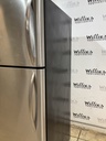 Frigidaire Used Refrigerator Top and Bottom 30x68 1/2. (stainless steel) 